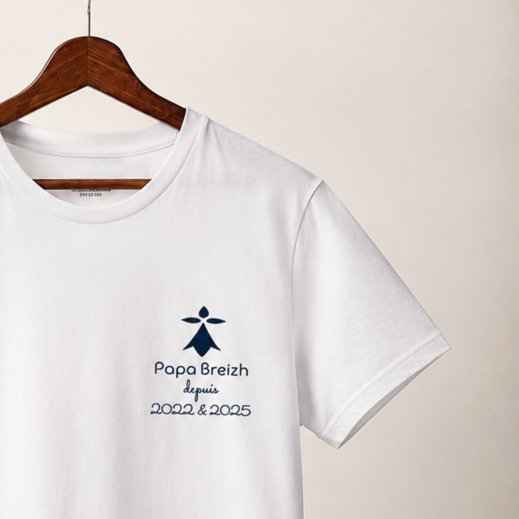 T-Shirt Homme "Papa Breizh" – L'Édition Fête des Pères