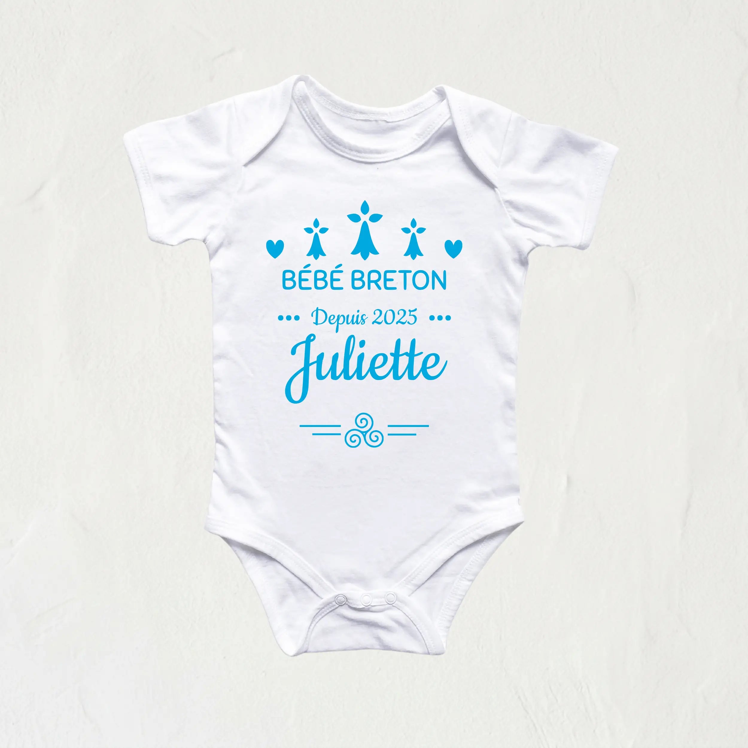 Body bébé breton depuis