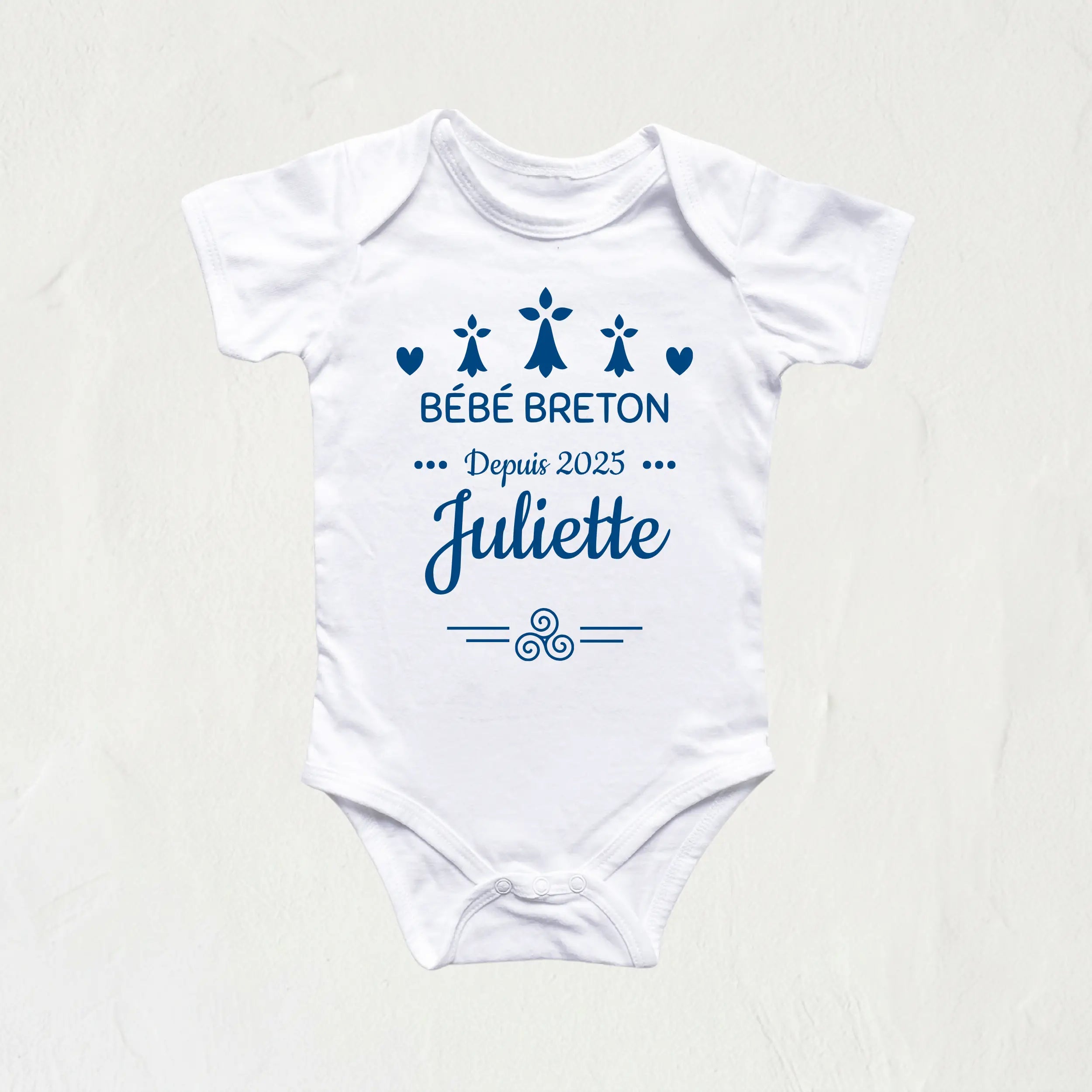 Body bébé breton depuis