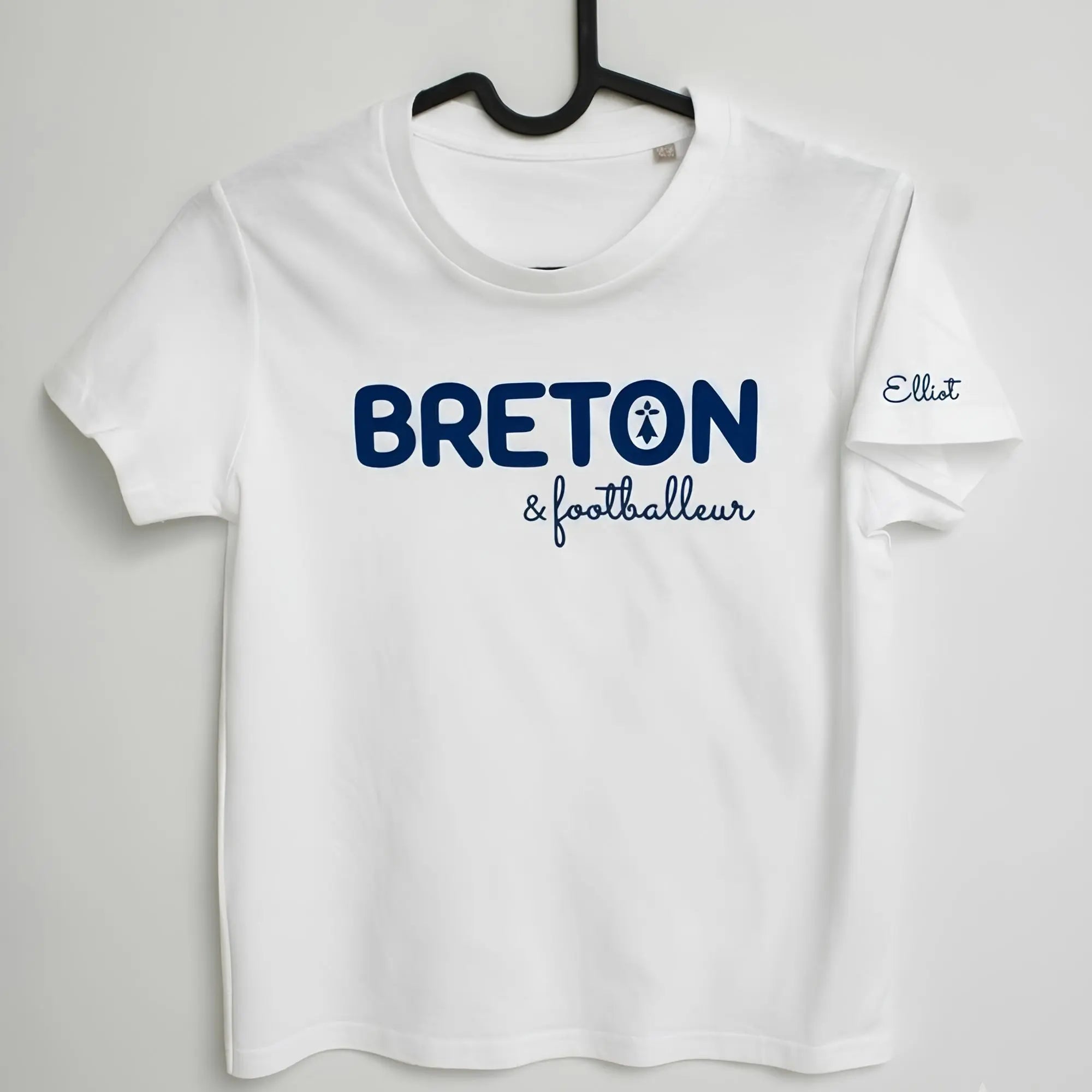 T-shirt Enfant "Breton" ou "Bretonne" - bleu