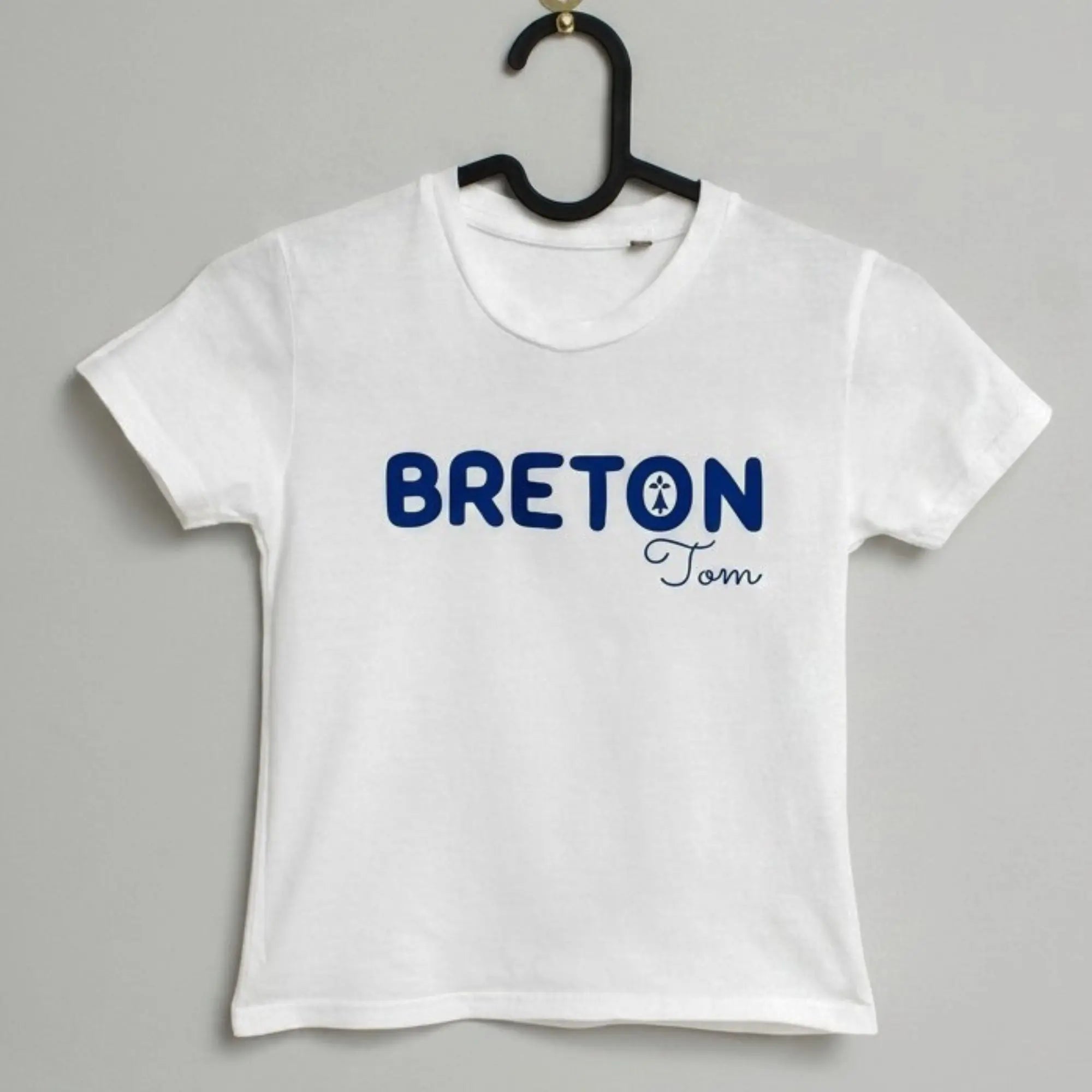 T-shirt Enfant "Breton" ou "Bretonne" - bleu