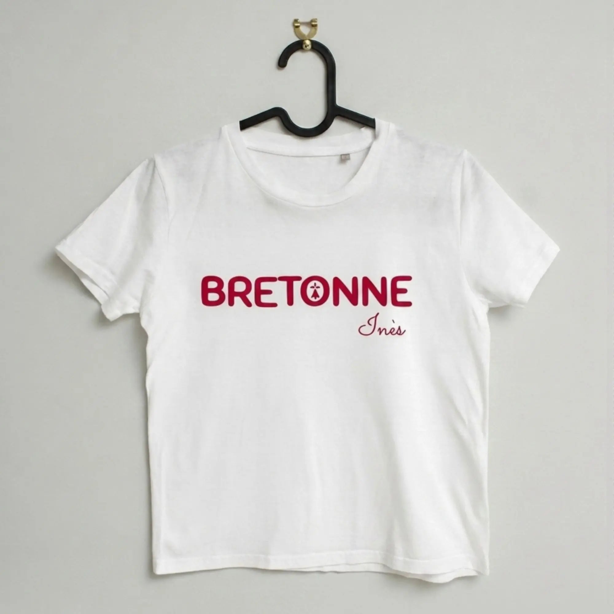 T-shirt Enfant "Breton" ou "Bretonne" - rouge