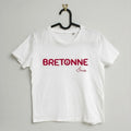T-shirt Adulte "BRETON" ou "BRETONNE" – Rouge - Personnalisable