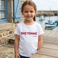 T-shirt Enfant "Breton" ou "Bretonne" - rouge