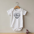 body bébé blanc mini breton