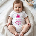 Body Bébé Personnalisé "Petite Bretonne" & Son Petit Voilier